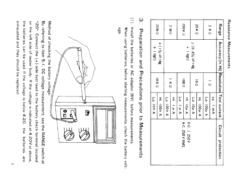 Digital Multimeter ME-521DX; Soar Corporation; (ID = 2636723) Equipment