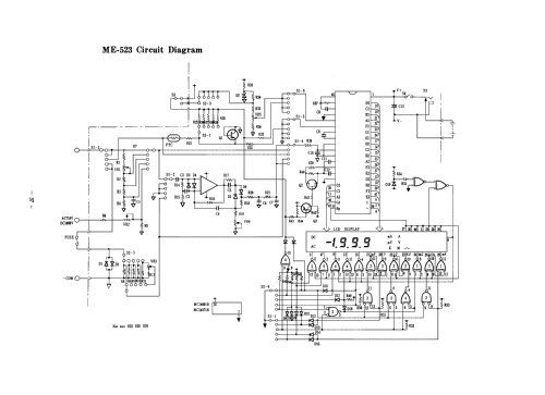 Digital Multimeter ME-523; Soar Corporation; (ID = 2634181) Equipment