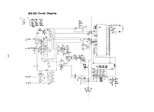 Digital Multimeter ME-524; Soar Corporation; (ID = 2633665) Ausrüstung
