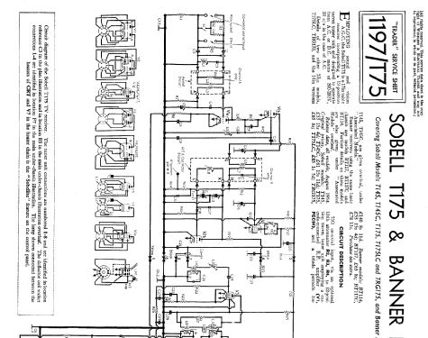 T175LC; Sobell Ind., Slough (ID = 1027809) Television