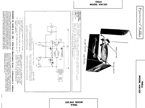 Trela HW-301 ; Sonata Electronics (ID = 629788) R-Player