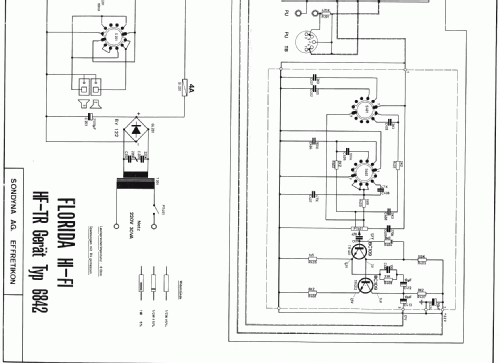 Florida Hi-Fi 6842; Sondyna AG; Zürich- (ID = 683378) Radio