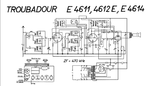 Troubadour E4611; Sondyna AG; Zürich- (ID = 69298) Radio