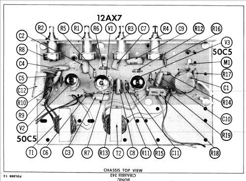 1010 Ch= 342; Sonic Industries Inc (ID = 607499) Ampl/Mixer