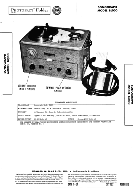 Sonograph BL100; Pentron Corporation; (ID = 2843110) R-Player