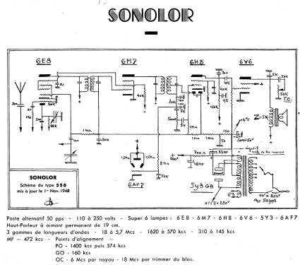 5S6; Sonolor; Paris, La (ID = 1191517) Radio