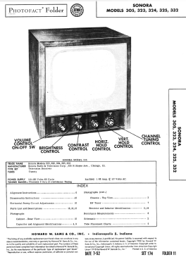 305; Sonora Radio & Telev (ID = 3076815) Television