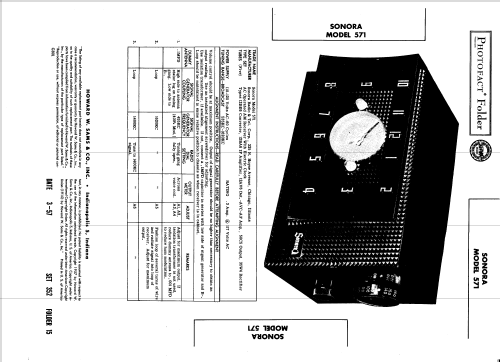 571 ; Sonora Radio & Telev (ID = 1234202) Radio