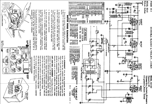 KU-9 Ch= KU; Sonora Radio & Telev (ID = 625068) Car Radio