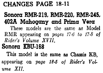 Mahogany 402A; Sonora Radio & Telev (ID = 627751) Radio