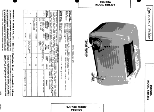 RBU-176 ; Sonora Radio & Telev (ID = 507402) Radio