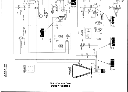 Television Receiver 576 ; Sonora Radio & Telev (ID = 1869969) Television