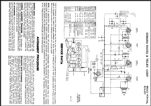 WCU-247 ; Sonora Radio & Telev (ID = 406409) Radio