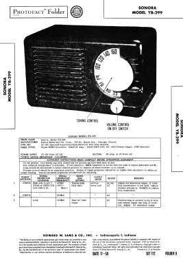 YB-299; Sonora Radio & Telev (ID = 2786895) Radio