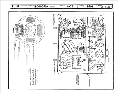 AC7; Sonora-Radio; Paris, (ID = 139404) Radio