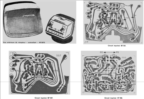 Autocollant-Miniboy AR5970; Sonora-Radio; Paris, (ID = 637939) Car Radio