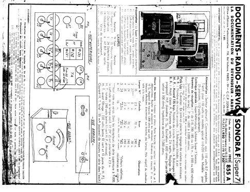 Super 7 F7; Sonora-Radio; Paris, (ID = 482923) Radio