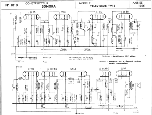 TV18; Sonora-Radio; Paris, (ID = 287782) Television