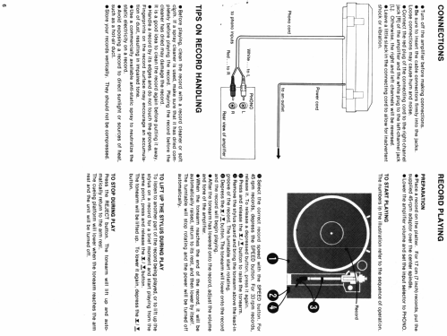 Automatic Stereo Turntable System PS-LX2; Sony Corporation; (ID = 2106882) Ton-Bild