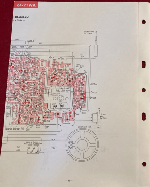 FM/AM 9-Transistor 6F-21WA; Sony Corporation; (ID = 2965422) Radio