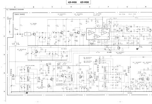 ICF-900; Sony Corporation; (ID = 3008361) Radio