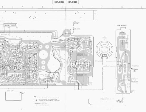 ICF-900; Sony Corporation; (ID = 3008370) Radio