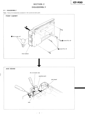 ICF-900; Sony Corporation; (ID = 3008373) Radio