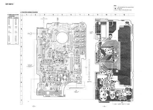 FM/SW1-9/MW 11 Band Receiver ICF-SW12; Sony Corporation; (ID = 2707268) Radio