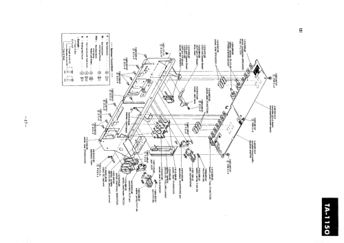 Integrated Amplifier TA-1150; Sony Corporation; (ID = 2458716) Ampl/Mixer