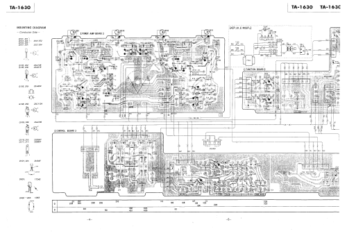 Integrated Stereo Amplifier TA-1630; Sony Corporation; (ID = 2458722) Ampl/Mixer