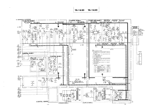 Integrated Stereo Amplifier TA-1630; Sony Corporation; (ID = 2458725) Ampl/Mixer