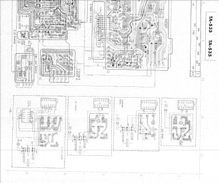 Integrated Stereo Amplifier TA-535; Sony Corporation; (ID = 2458275) Ampl/Mixer