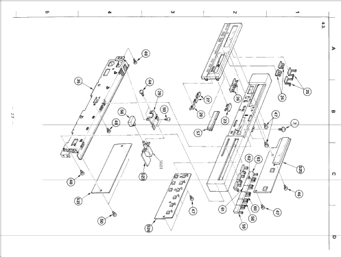 Integrated Stereo Amplifier TA-AX44; Sony Corporation; (ID = 2467136) Ampl/Mixer