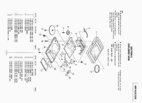 SRF-S15; Sony Corporation; (ID = 2634250) Radio