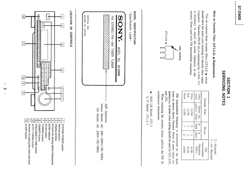 ST-D905; Sony Corporation; (ID = 2457929) Radio