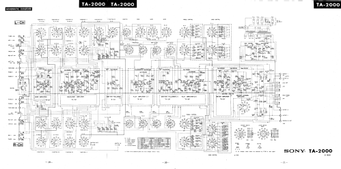 Stereo Preamplifier TA-2000; Sony Corporation; (ID = 2463728) Ampl/Mixer