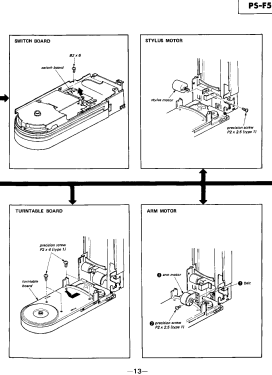 Stereo Turntable System PS-F5; Sony Corporation; (ID = 2829062) Enrég.-R