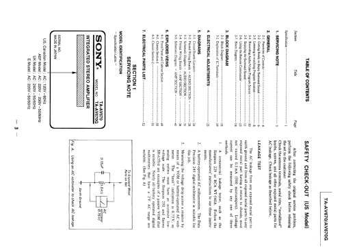 Integrated AV Amplifier TA-AV670; Sony Corporation; (ID = 2463815) Ampl/Mixer