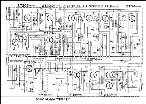 12 Transistor AM/FM TFM121; Sony Corporation; (ID = 1741208) Radio