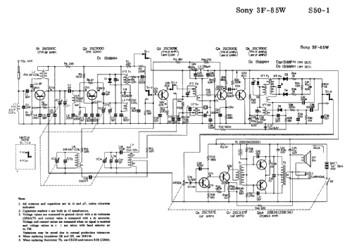 3F-85W; Sony Corporation; (ID = 1683952) Radio