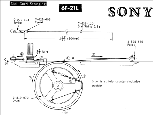 6F-21L; Sony Corporation; (ID = 758636) Radio