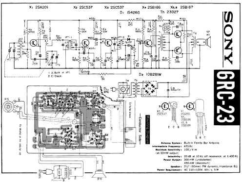 6RC-23; Sony Corporation; (ID = 209428) Radio