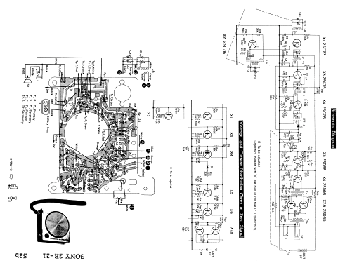 8 Transistor 2 R-21; Sony Corporation; (ID = 1683910) Radio