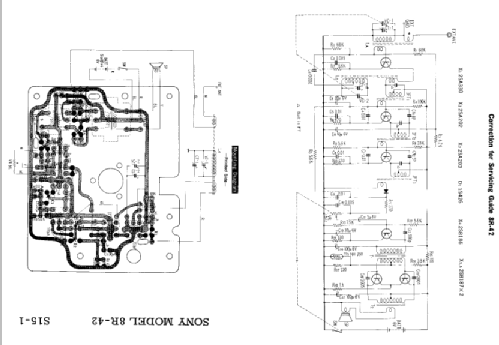 Six Transistor - Solid State 8R-42; Sony Corporation; (ID = 1545170) Radio