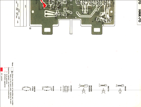 HMK-70; Sony Corporation; (ID = 1194321) Radio