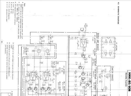 HMK-80B; Sony Corporation; (ID = 659374) Radio