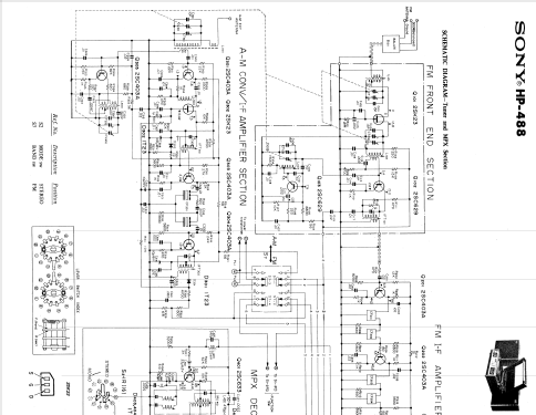 HP-488; Sony Corporation; (ID = 820883) Radio