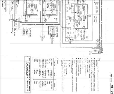 HST-39; Sony Corporation; (ID = 658130) Radio