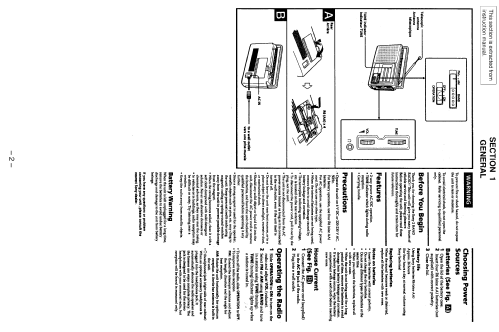 ICF-28; Sony Corporation; (ID = 1076817) Radio