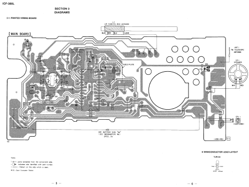 ICF-380L; Sony Corporation; (ID = 1071007) Radio